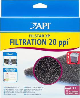 Mars Fishcare 711181040333 Api Filstar Xp Filtration Foam 20 Ppi Aquarium Canister Filter Pads 2