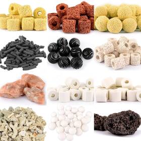 Mei Ting 782950935815 Aquarium Filter Media Ceramic Bio Balls Rings For Fish Tank Pond Filt