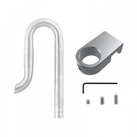 Hm29749-1 Mioyoow Aquarium Inflow/outflow Pipe Set Stainless Steel Lily