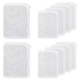 515968-jinrui-qx-cc Molain Fish Tank Media Mesh Filter Bag - 10 Pcs Aquarium Bags High Flo