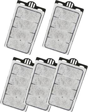 Moonorange 313036210214 5 Pack Auqarium Filter Cartridges Replacement Plates Turtle Ta