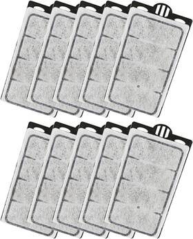 Moonorange 705353937101 10 Pack Auqarium Filter Replacement Plates Turtle Tank Sponges Suitable