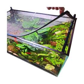 Nestbasics 702103221015 Magnetic Aquarium Cover Lid Fish Tank Anti-jumping Net Mesh Terrari