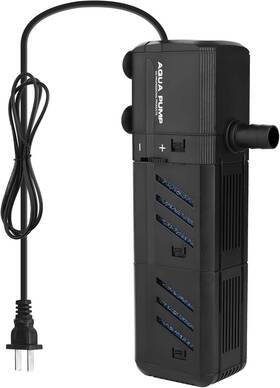 Fr-tpp12-2388 No.17 Submersible Aquarium Internal Filter 15w Adjustable Fish Tank 400gph