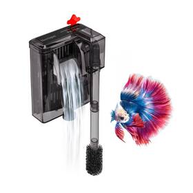 B5449 Novique Hob Slim Aquarium Filter For Up To 5 Gallon Tank Ultra-quiet Fish Power
