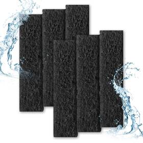 134135 Nqeuepn 6pcs Filter Pads For Aqueon Fish Tank Carbon Ammonia And Phosphate