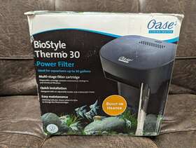 Oase 706759840620 Biostyle Thermo Aquarium Filter With Multi-stage Filtration And Heater