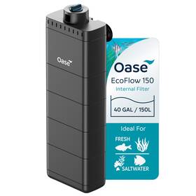 94116 Oase Ecoflow 150 Internal Aquarium Filter For Freshwater And Saltwater Tanks Up T