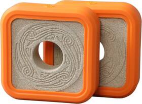 One Bayjf 726084950276 Aquarium Ceramic Plate Bio Filter Media Biological Brick With Orange Bord