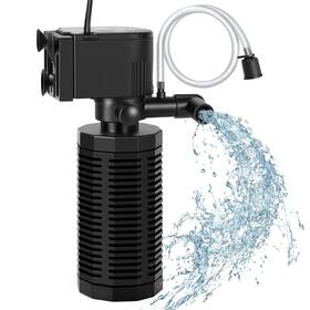 Af18w Oqttneo Aquarium Internal Filter For 30-100 Gallons Ultra-quiet Fish Tank Filters Bi