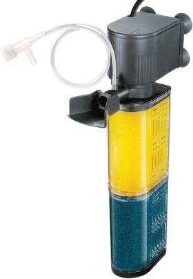 Ft18w-us Oqttneo Aquarium Filter For 30-100 Gallons Ultra-quiet Fish Tank Large Blue Yellow