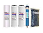 75membrane Osmosis 75mem Set Filter Block Resin 2 Water Carbon Rodi 1 Sediment Reverse