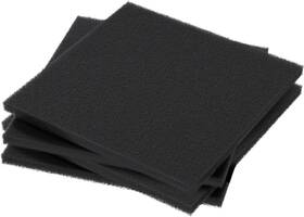 Pawfly-2178-bk Pawfly 4 Pack Aquarium Bio Sponge Filter Media Pad Foam Pads Cut