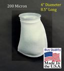 Peco-facet Formerly Purolator Pack Of 5 Short 4 Filter Socks 200 Micron Bags 8-1 2 Long Made In The Us 646392420035