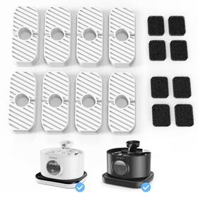 Pektaco Sspf-f08 Replacement Filters For Wireless Cat 4.13 1.89 0.79 Black&white