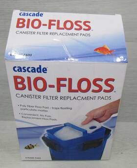 Penn-plax 030172017667 Cascade 700 1000 Gph Floss Pads 6 Pk Filter -open Worn Box