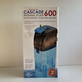 Penn-plax 030172024337 New Cascade 600 Fully Submersible Internal 50 Gallon Aquariums