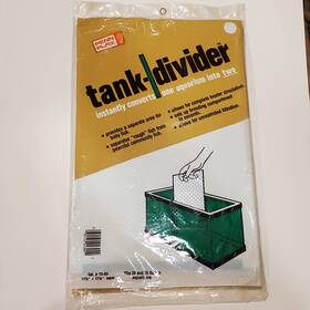 Penn-plax 030172243042 Fish Tank Divider Screen Fits 29 And 55 Galloon Tanks 11 3/8 Inch X 17 1/2