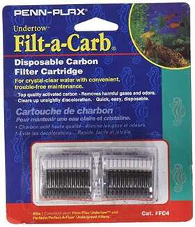Penn-plax 030172399138 Filt-a-carb Replacement Activated Carbon Media Cartridges 2 Pack