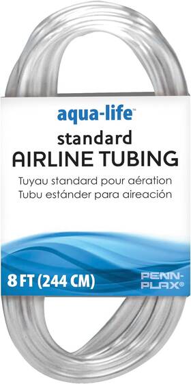 Penn Plax 313045074098 Penn-plax Standard Airline Tubing For Aquariums Clear And Flexible Resists K
