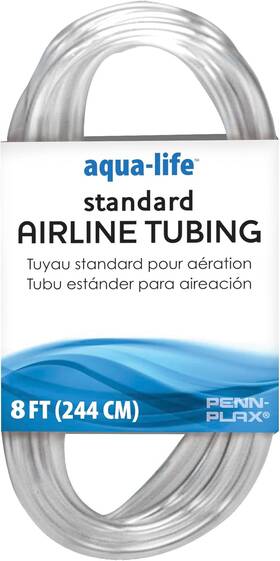 Penn Plax 711181159165 Penn-plax Standard Airline Tubing For Aquariums Clear And Flexible Resists