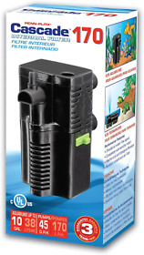 Penn-plax Cascade 170 Fully Submersible Internal Filter Biological Filtration