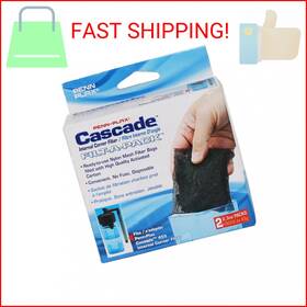Penn Plax Cif20c Penn-plax Replacement Carbon Filter Pack For Cif20 Cascade Corner - 2 Pac