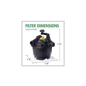 Pennington Aquagarden 755349088461 Pond Clean Hands System Filter Foam Free Containing