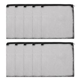Petaxcell Apet250812000058 Aquarium Filter Media Bags Fish Tank Fine Mesh Bag With Zipper Reusable Vers