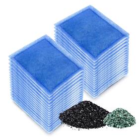 Pewyoke B0fj1vrcv6 Aquarium 32 Pack Rite-size C Filter Cartridges With Zeolite Compatible Pen