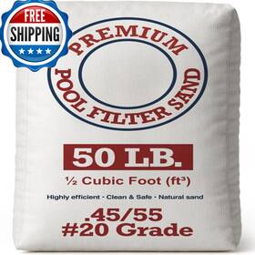 B0dd92gtjy Play22 20 Grade Pool Filter Sand - 50 Pound Bag Silica For