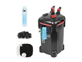 Pondforse 726084198654 265gph Canister Filter 3-stage External Aquarium Ultra-quiet Water Circu