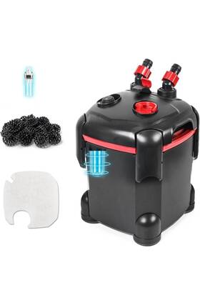 Szxglq650lh0pka6d Pondfurse 30 Gallon Aquarium Filter External 5w Uv 172gph Fish Tank With Pump