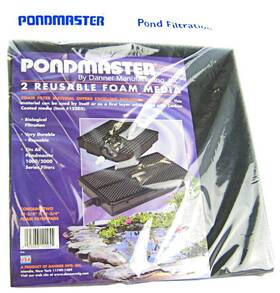 12205 Pondmaster Reusable Foam Filter Pads 2 Ct