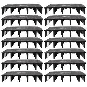 Popetpop 765622677251 20pc Fish Tank Bottom Plate Sand Gravel Board Pvc Splicing Clapboard