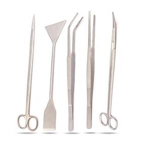 Precise Canada 4963353141898 Long Stainless Steel Aquarium Aquascaping Tools Kit Aquatic Plant Tweezers