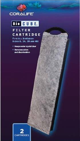 Products-supplies 445051793748 Coralife Biocube Filter Cartridge