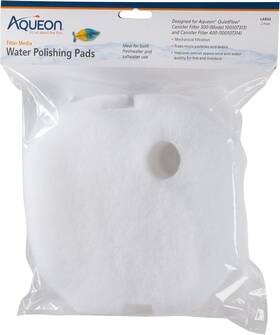 Products-supplies 711181751956 Water-polishing Pad Filter Media For Quietflow M/l 2 Pack