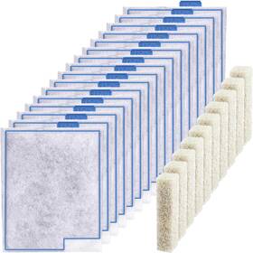 Pryitier 445047584572 Large Filter Cartridges Replacement Compatible With Aqueon Quietflow Led Pro Siz
