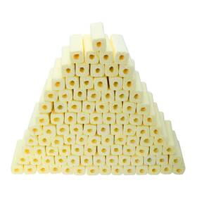 Realplus 617256097021 3.8 Inch Long Large Aquarium Filter Media 100pcs Ceramic Bio Blocks For Su