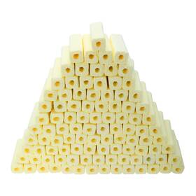 Yjy-0007-yl100 Realplus 3.8 Inch Long Large Aquarium Filter Media 100pcs Ceramic Bio Blocks For Su