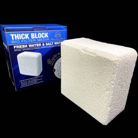 Reefing Art 426934795820 Bio Media Block Thick 8 Inch X8 X4 Filter Brick For Fresh And Saltwater Aquarium