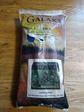 Pl-te1 Regent 3 New Nos Galaxy Filter Cartridges Model Vintage 1999 Aquarium