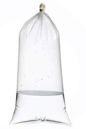 Resilia 851794007757 Plastic Leak-proof Shipping Bags For Live Fish - 3 Inch X 14 002 Mil Double Bo