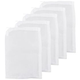 Ruiwaer 5pcs 160 Micron Nylon Aquarium Filter Media Bags Fish Tank Mesh