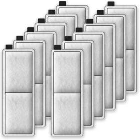 Samanija 313020276295 12-pack Fish Tank Aquarium Filters Replacement For Top Fin Rf-l Large Retreat Fi