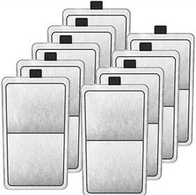 Us-pf-s-6 Samanija 9-pack Filter Cartridge Replacement For Top Fin Pf-s Silenstream Pf10 Power Filt
