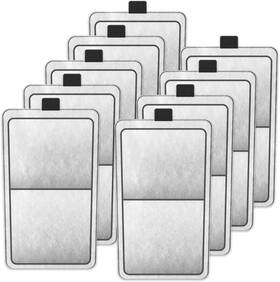 Us-pf-s-9 Samanija 9-pack Filter Cartridge Replacement For Top Fin Pf-s Silenstream Pf10 White