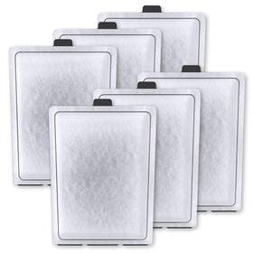 Us-tetra-l-6 Samanija 6-pack Large Filter Replacement Cartridges Aquariums For Tetra Whisper Bio-ba