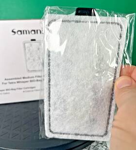 X0043u9wsz Samanija 9-pack Medium Filter Cartridges For Tetra Whisper Bio-bag 5-15 Gallon